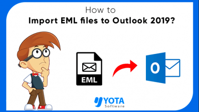 import eml to outlook 2019