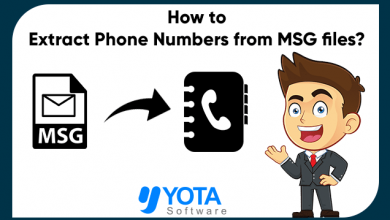 extract phone numbers from MSG file
