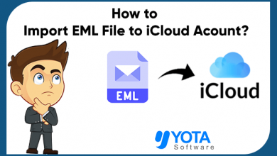 import eml file to icloud