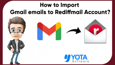 migrate Gmail to Rediffmail
