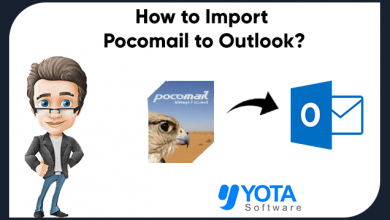 import pocomail to outlook
