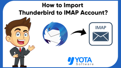 import Thunderbird to IMAP
