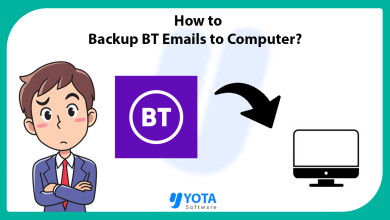 backup bt emails
