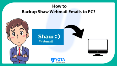 backup shaw webmail emails