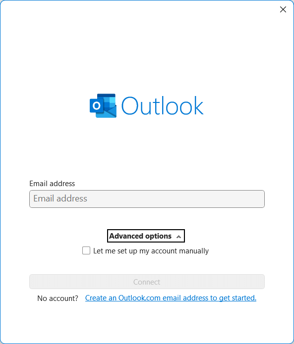 add verizon mail account with outlook