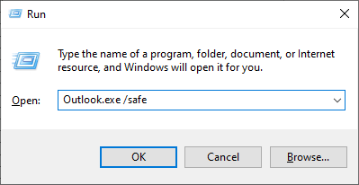 fix outlook data file error