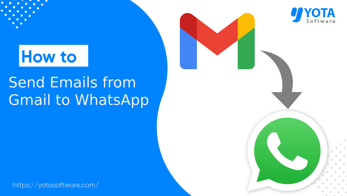 how to send gmail message to whatsapp