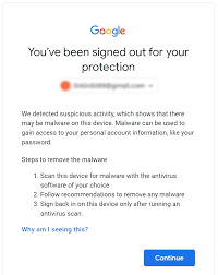 Gmail automatically sign out of my account