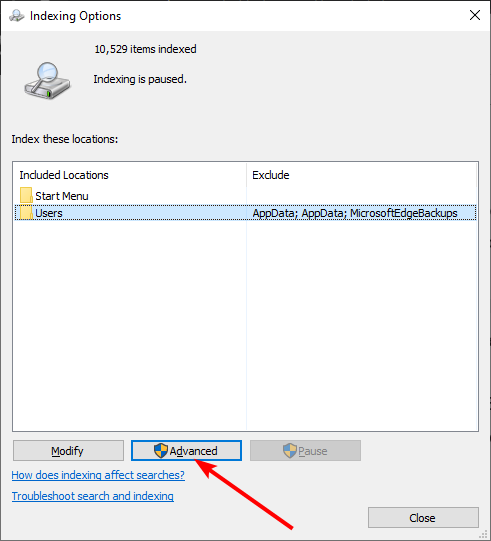 outlook 2007 search not working in windows 11