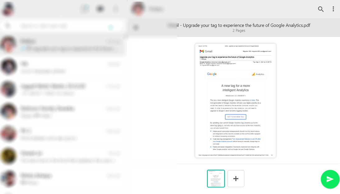 send email from gmail to whatsapp