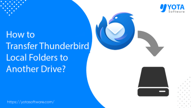 transfer thunderbird local folders to another drive