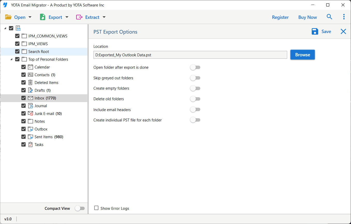cannot open particular Outlook items when offline