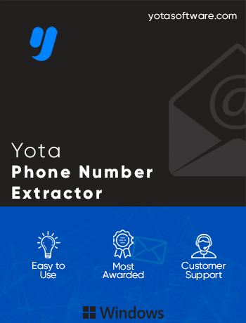 yota phone number extractor